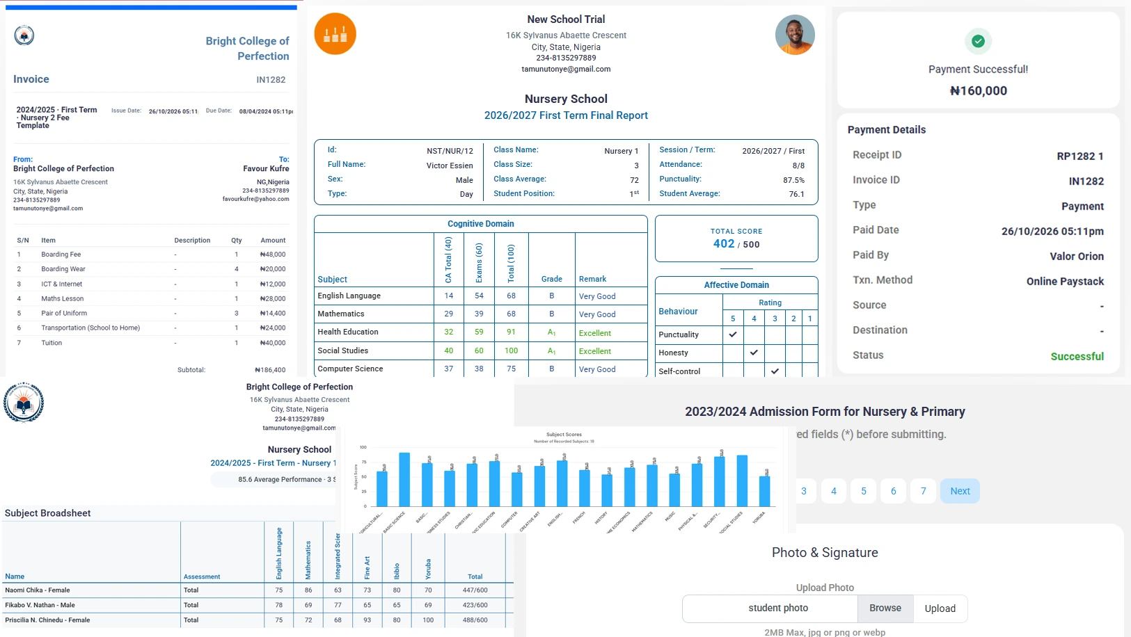 Customizable Report Templates